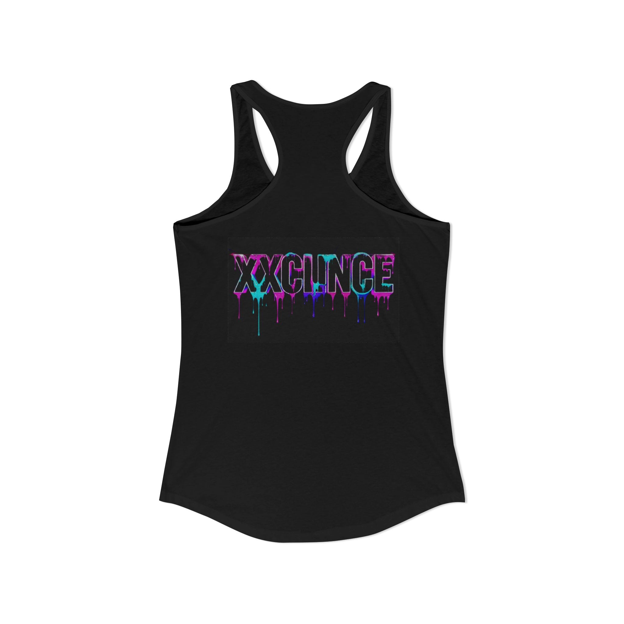 Galaxy Face Racerback Tank — Women's Cosmic Print Tank Top